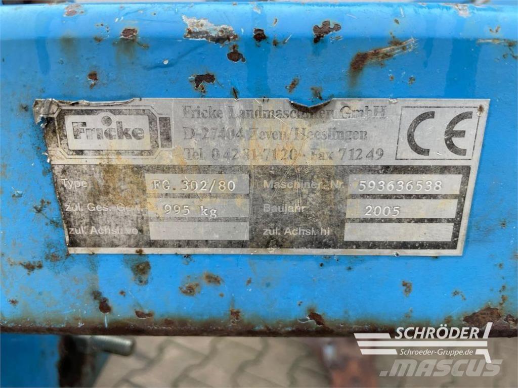 Fricke FG 302/80 Cultivadores