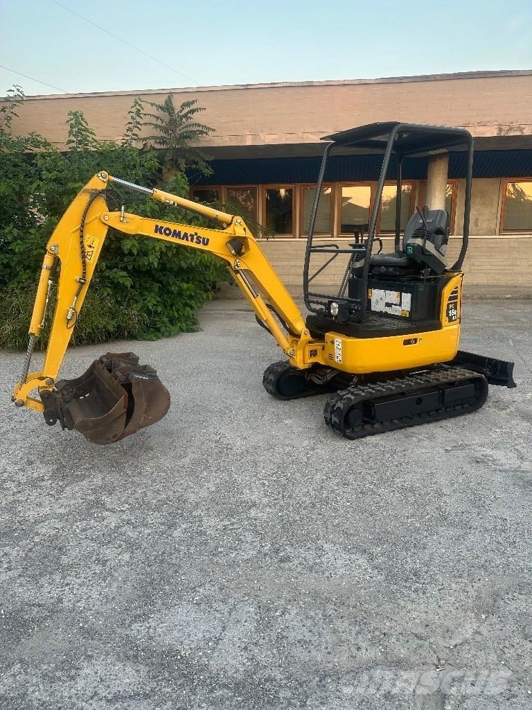 Komatsu PC16R-HS Excavadoras de cadenas