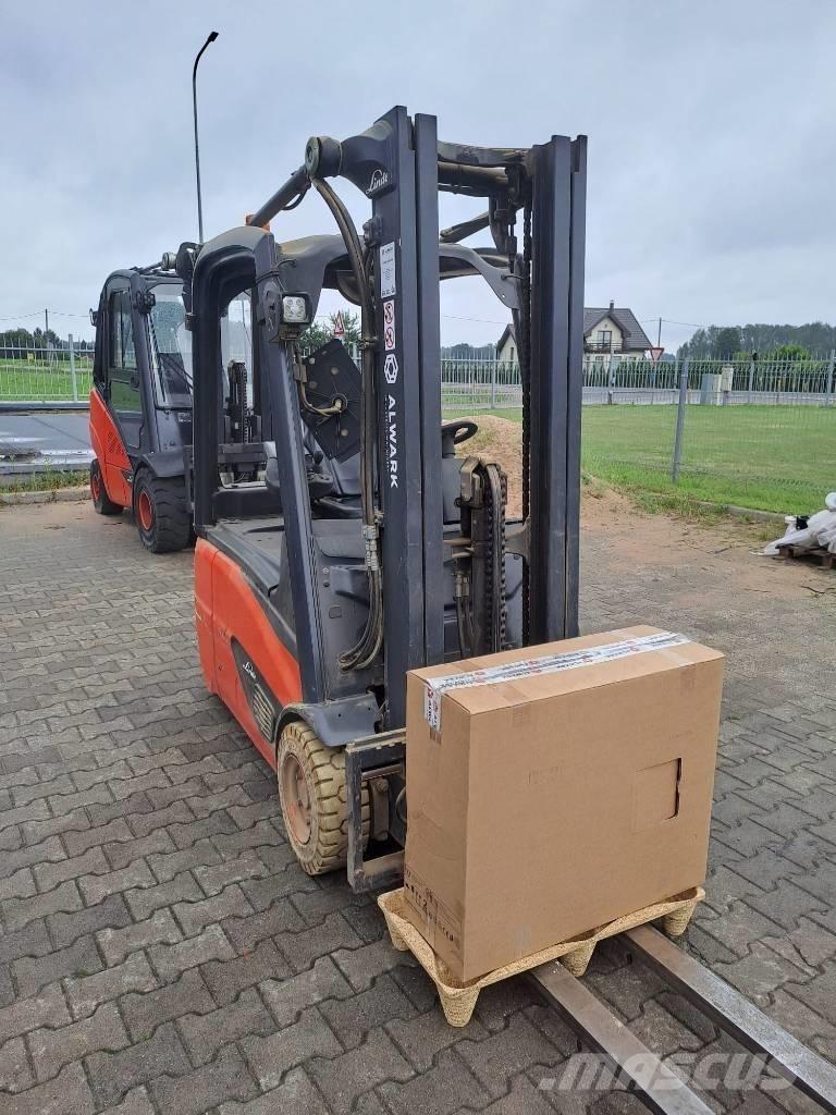 Linde E 16 Carretillas de horquilla eléctrica