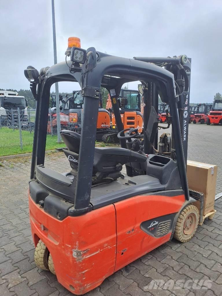 Linde E 16 Carretillas de horquilla eléctrica