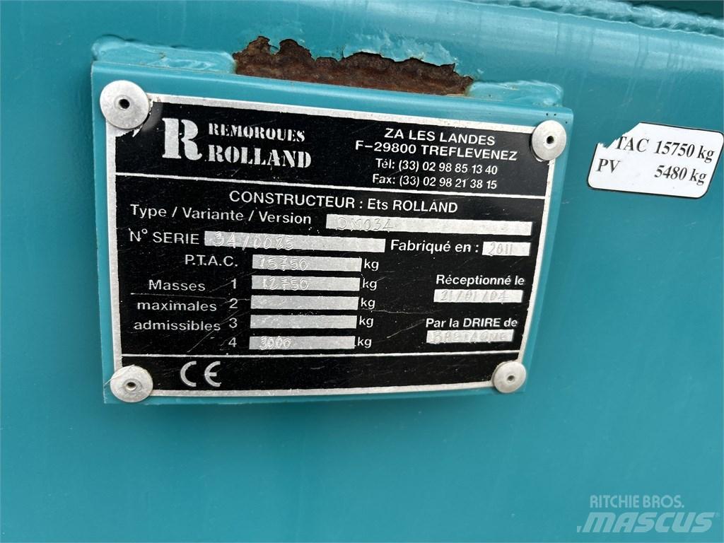 Rolland RollTwin 195 Remolques esparcidores de estiércol