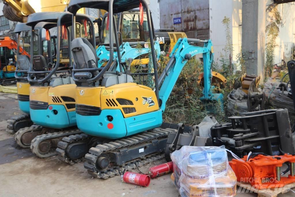 Kubota U 15 Mini excavadoras < 7t