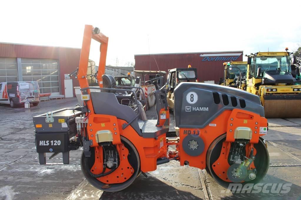Hamm HD 13 VV Rodillos de doble tambor