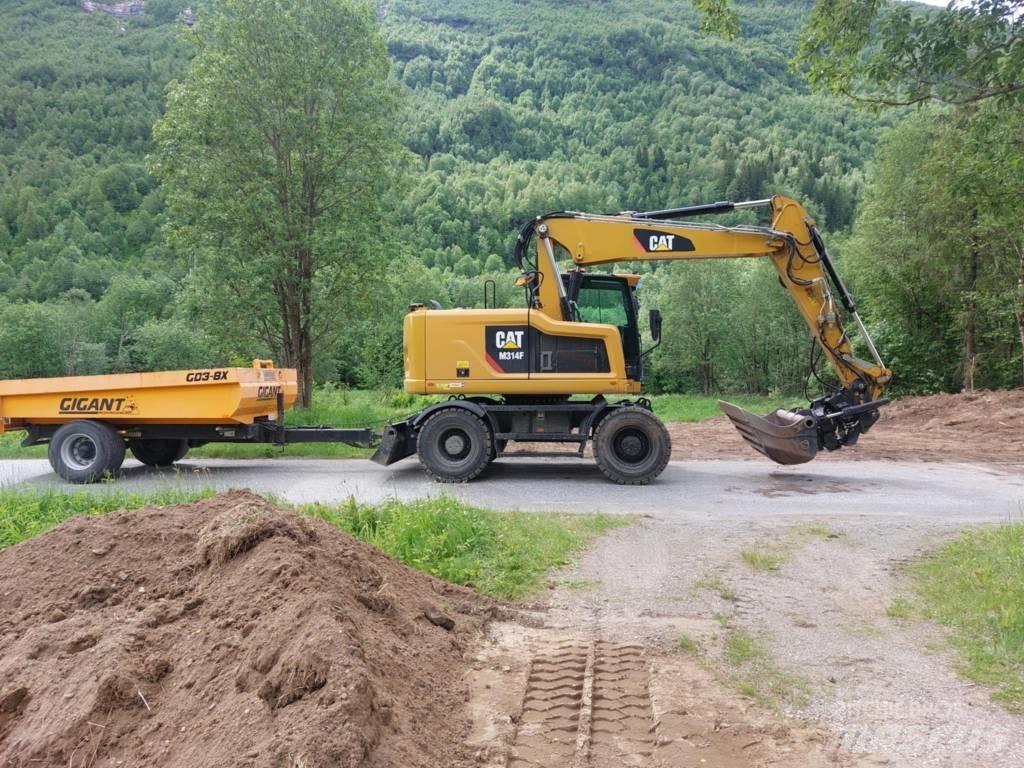 CAT M 314 F Excavadoras de ruedas