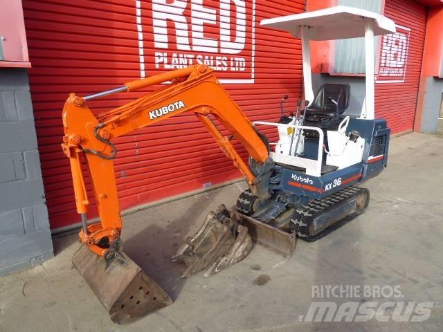 Kubota KX 36 Mini excavadoras < 7t