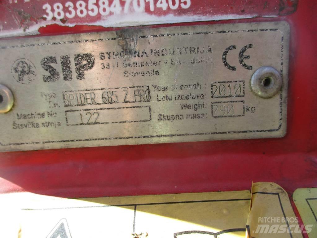 SIP Spider 685/6 Rastrillos y henificadores