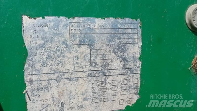 Samson SP 12 Remolques esparcidores de estiércol