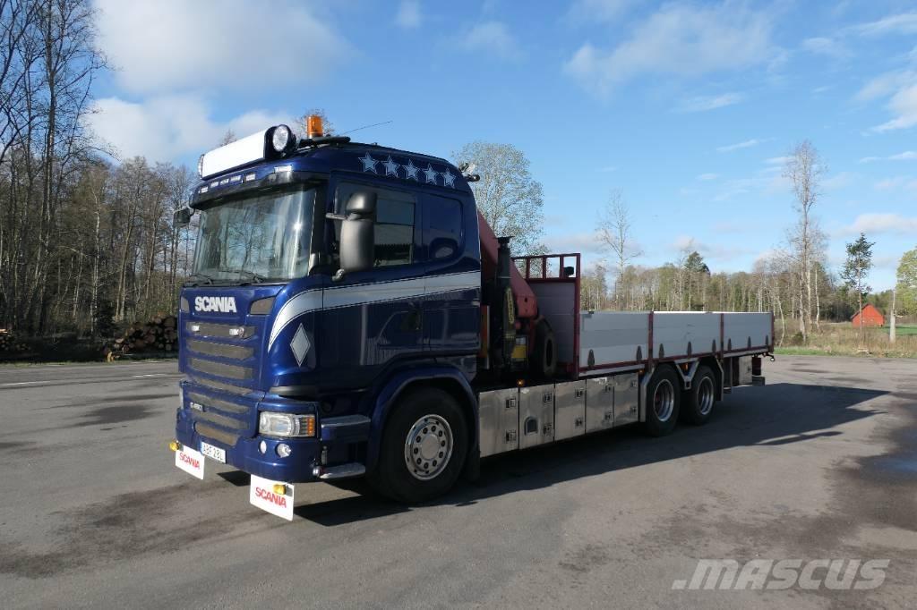 Scania G450 6x2 Camiones grúa