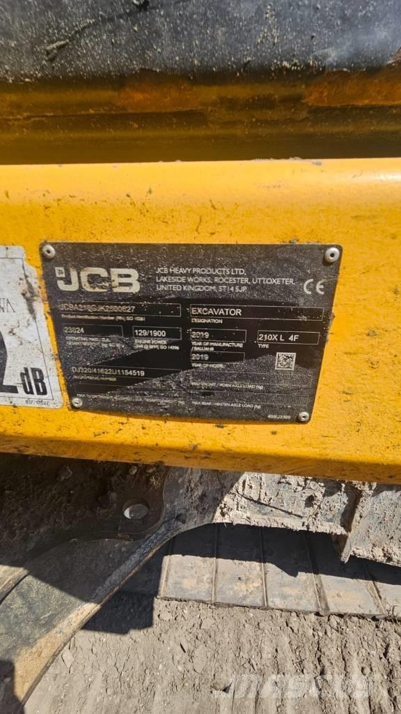 JCB 210 Excavadoras de cadenas