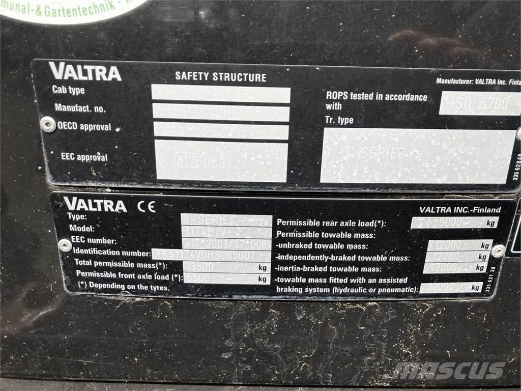 Valtra T174 Versu Tractores