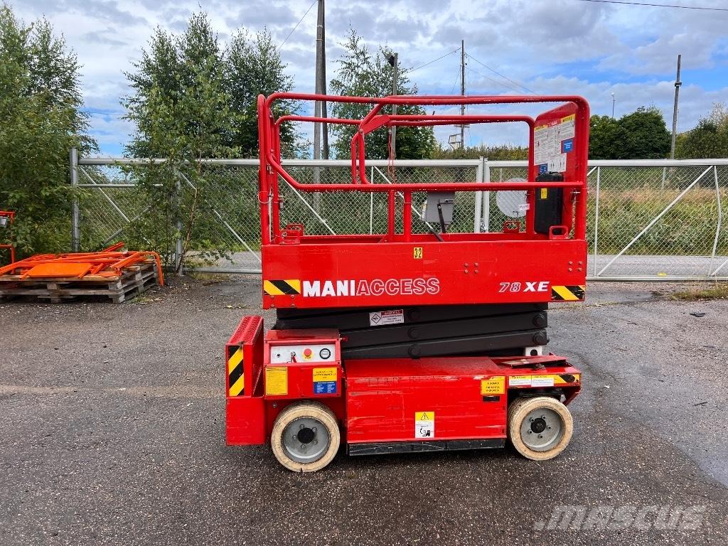 Manitou 78 XE Plataformas tijera
