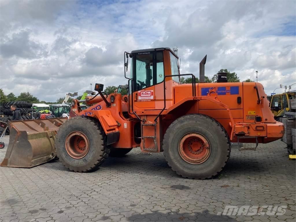 Fiat-Hitachi W 190 Cargadoras sobre ruedas