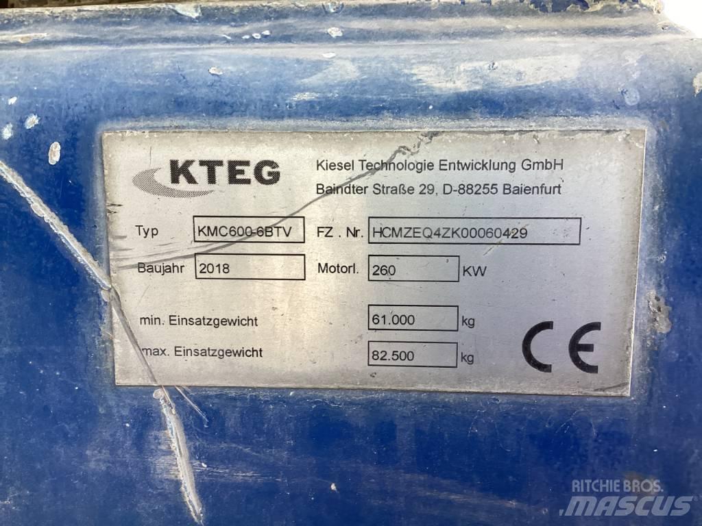 KMC 600-6 BTV Excavadoras de demolición