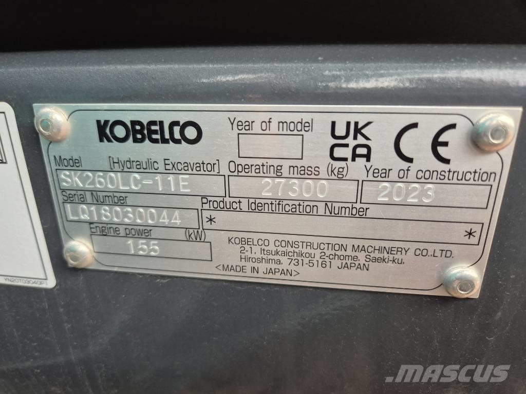 Kobelco SK260LC-11E Excavadoras de cadenas
