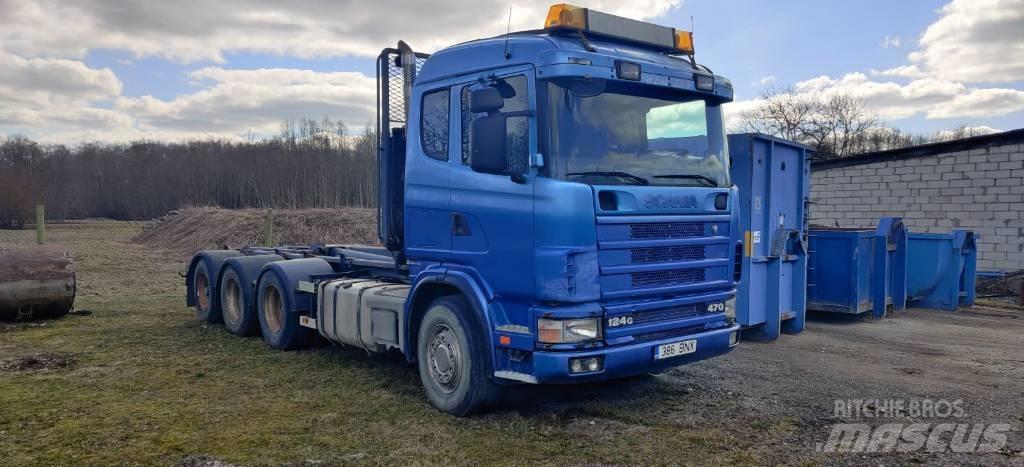 Scania R 124 GB6X4NA Camiones bañeras basculantes o volquetes