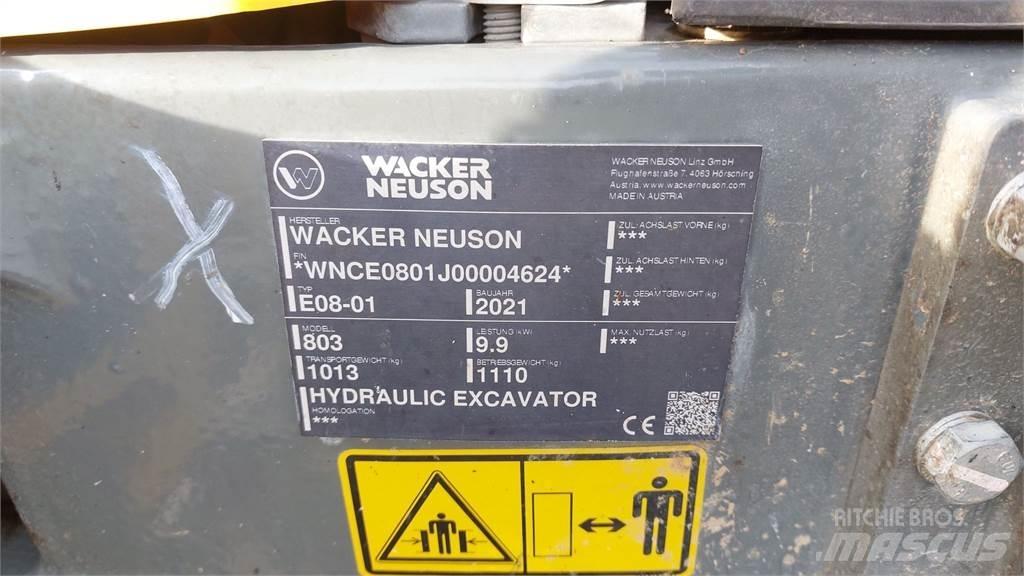 Wacker Neuson 803 Excavadoras de cadenas