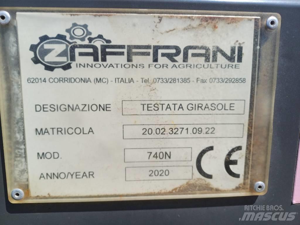  Zaffrani 740N Cabezales de cosechadoras combinadas