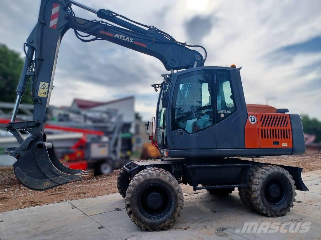 Atlas 150 W Excavadoras de ruedas