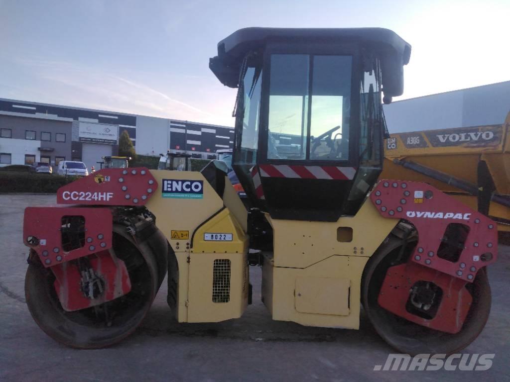 Dynapac CC 224 HF Rodillos de doble tambor