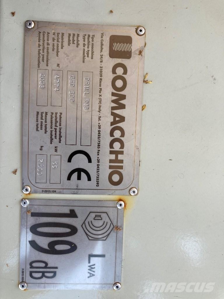 Comacchio Geo600 Perforadoras de pozos