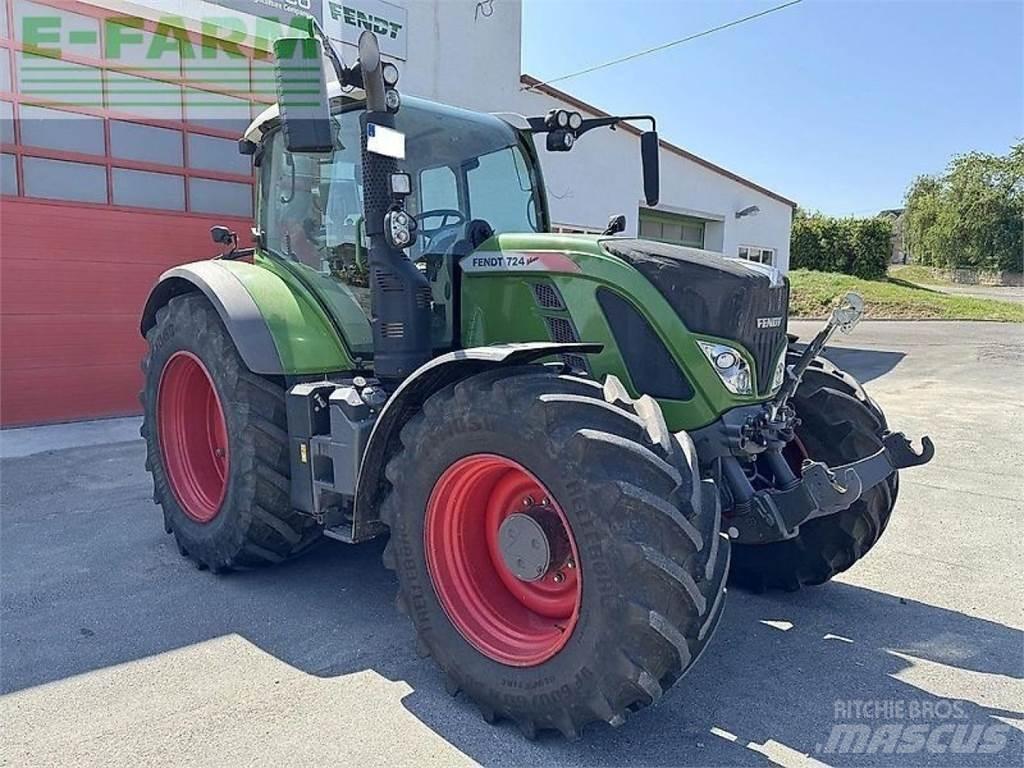 Fendt 724 s4 profi+ Tractores
