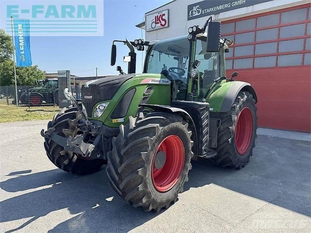 Fendt 724 s4 profi+ Tractores