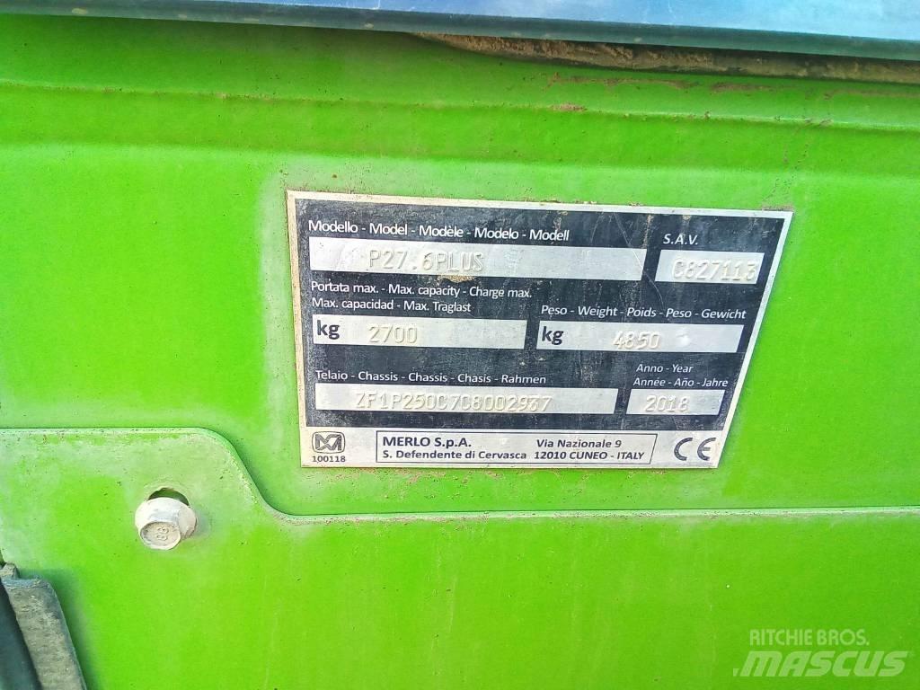 Merlo P 27.6 Plus Carretillas telescópicas