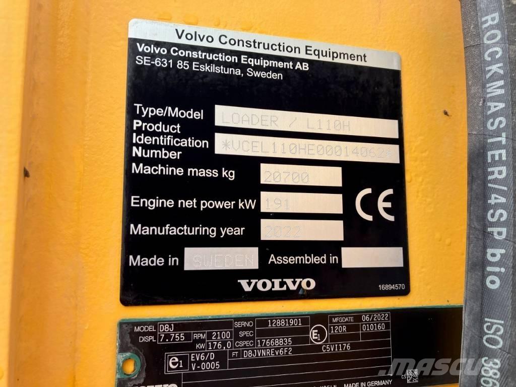 Volvo L 110 H Cargadoras sobre ruedas