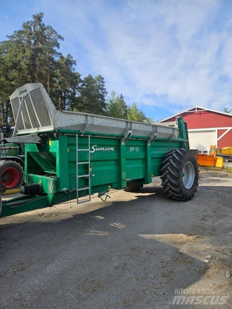 Samson SP 15 Remolques esparcidores de estiércol