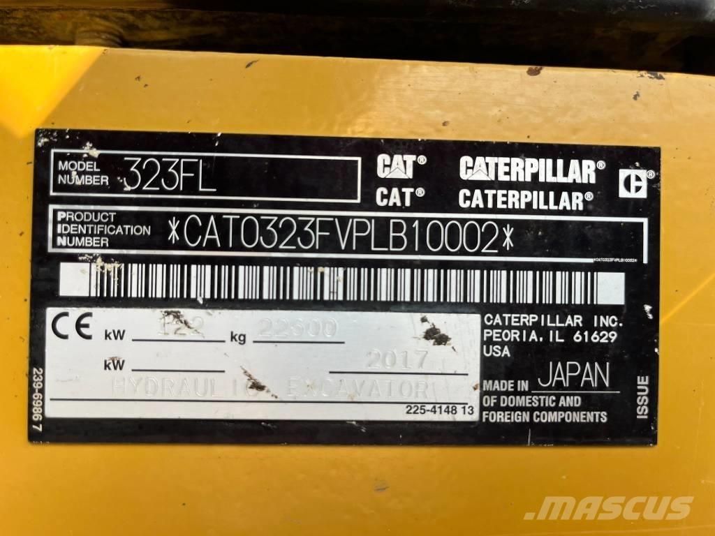 CAT 323 F L Excavadoras de cadenas
