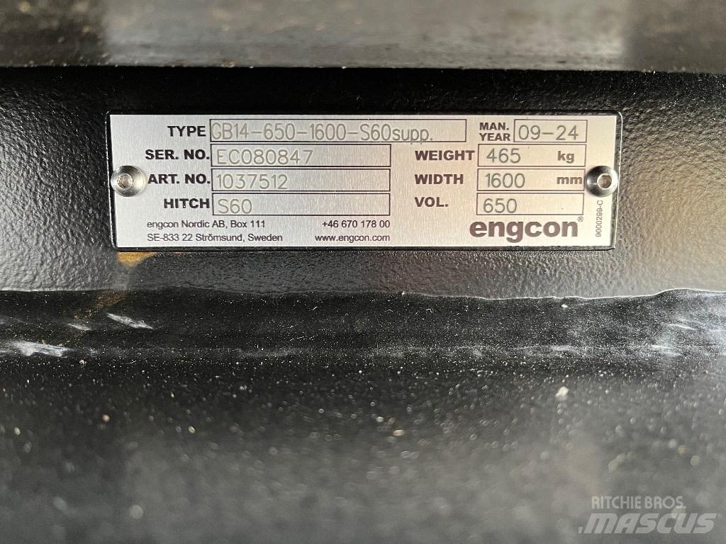 Engcon GB14 S60 Ny! Cucharones