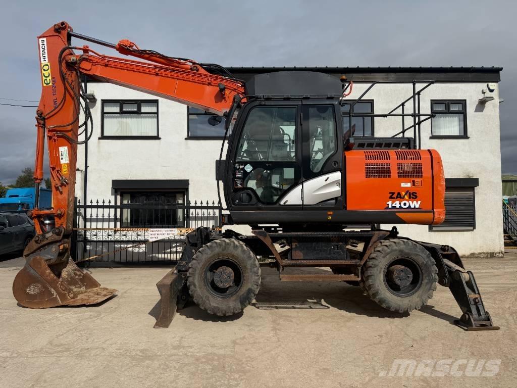 Hitachi ZX 140 W-6 Excavadoras de ruedas