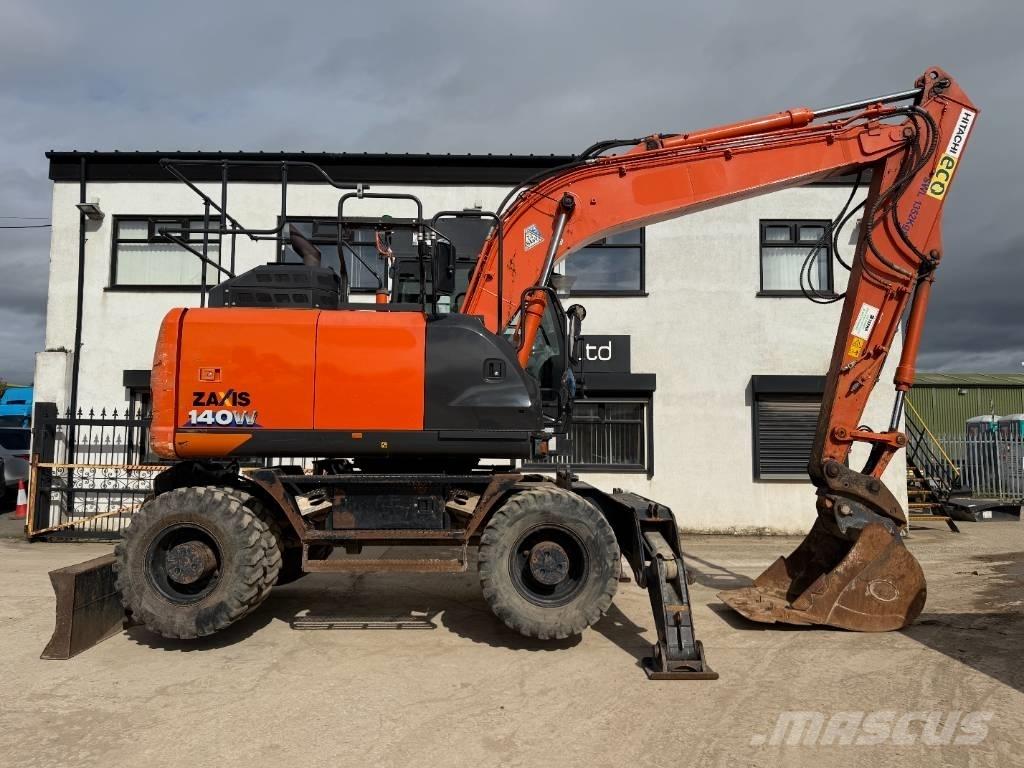 Hitachi ZX 140 W-6 Excavadoras de ruedas