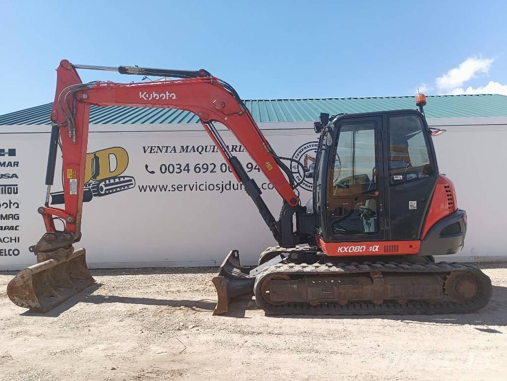 Kubota KX 080-4 Excavadoras 7t - 12t