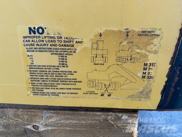 CAT 315 used cab Cabinas e interior