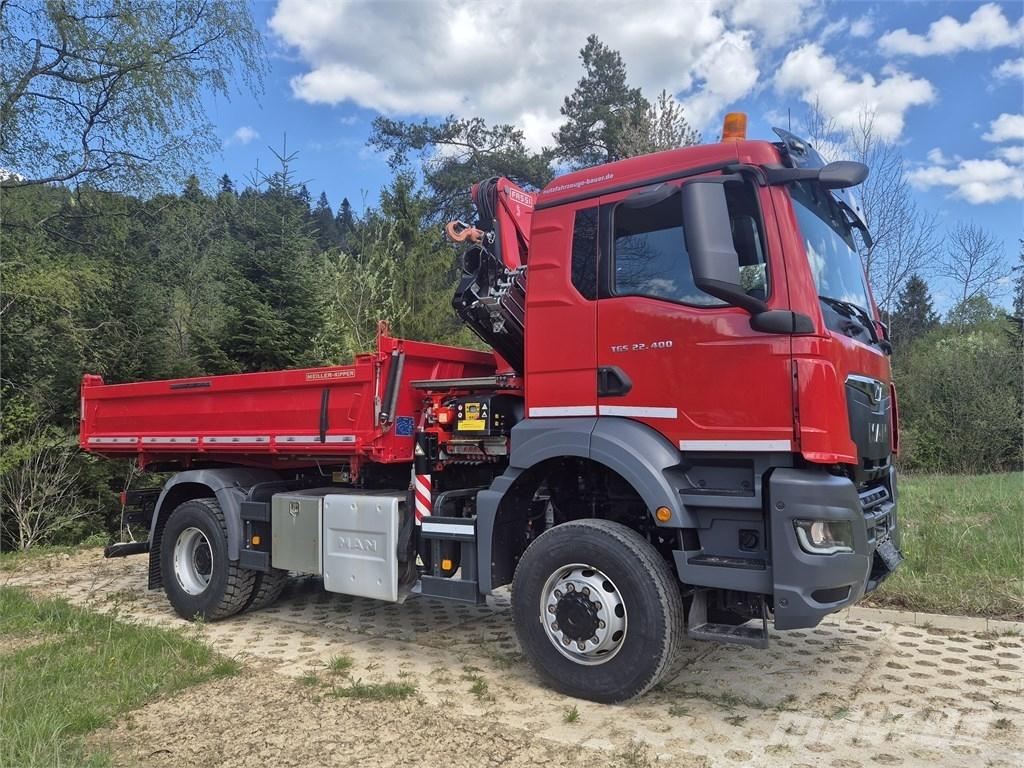 MAN TGS 22.400 Camiones bañeras basculantes o volquetes