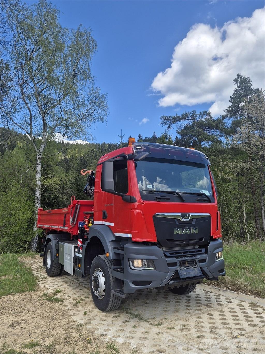 MAN TGS 22.400 Camiones bañeras basculantes o volquetes