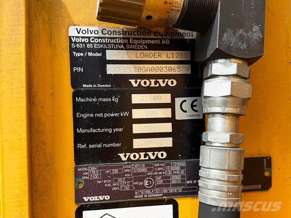 Volvo L 120 G Cargadoras sobre ruedas