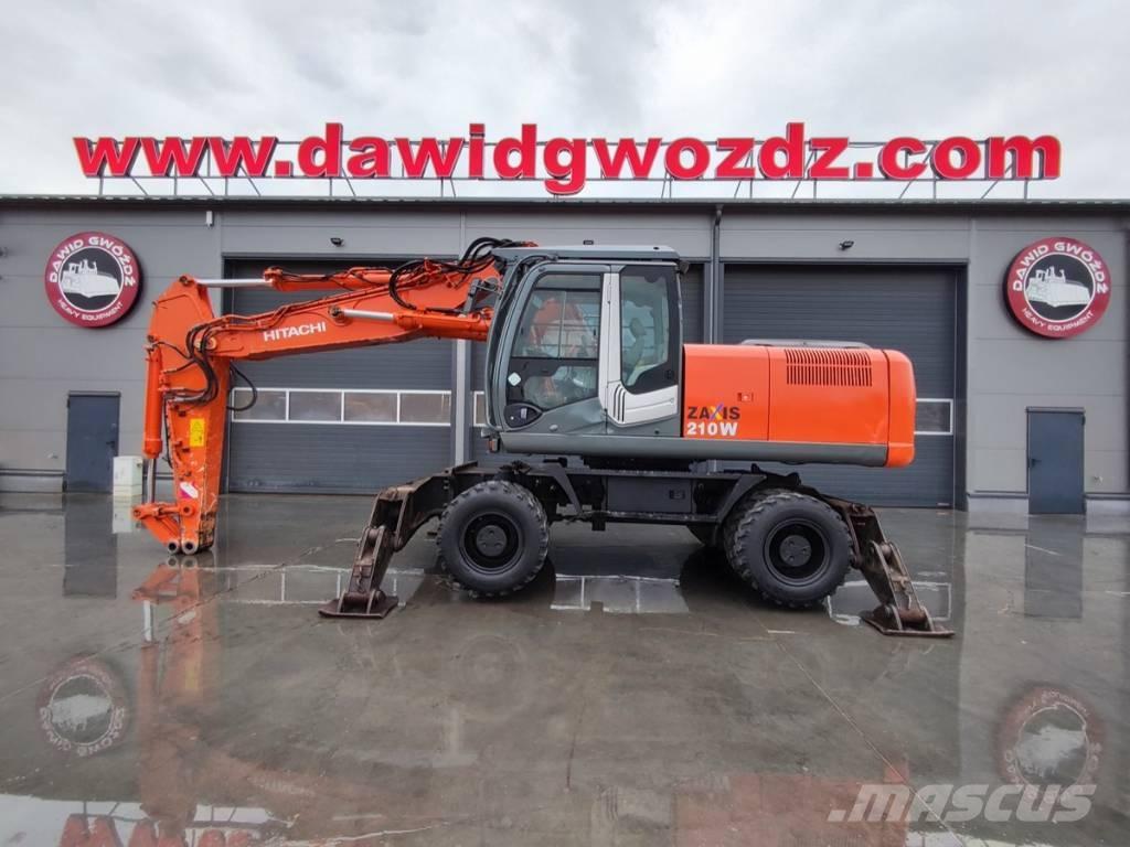 Hitachi ZX 210 W-3 Excavadoras de ruedas