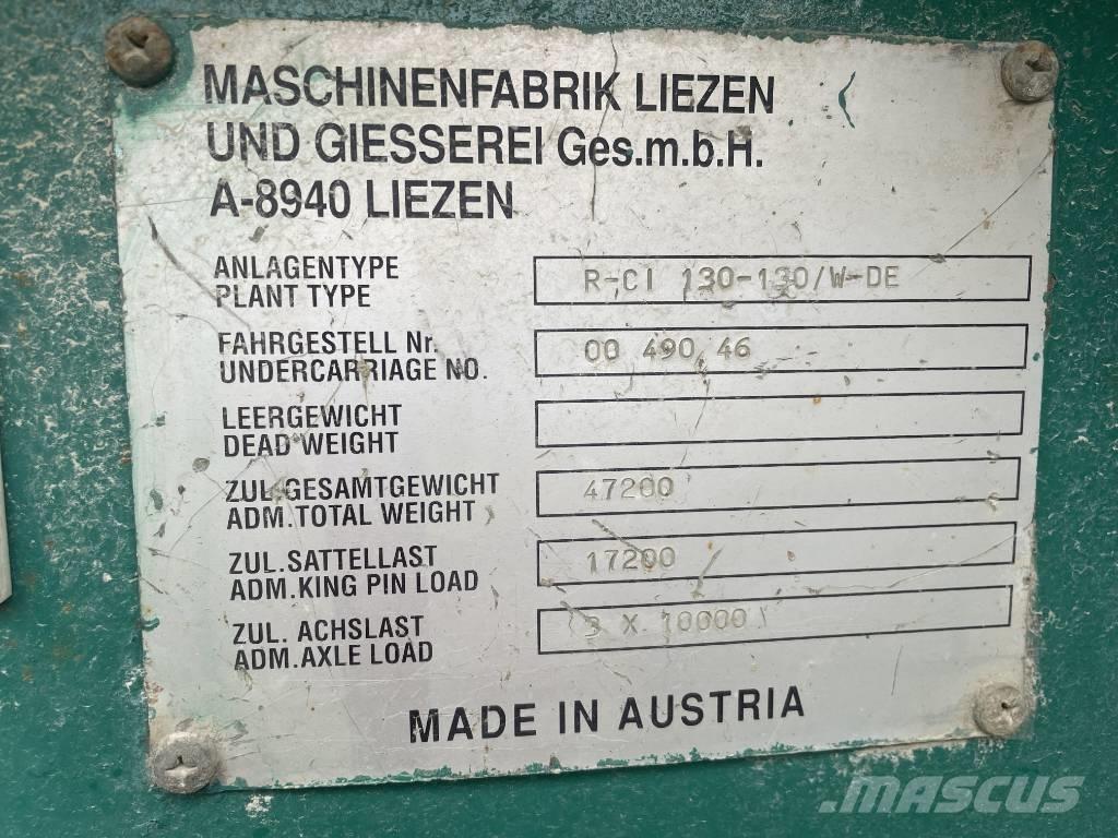 MFL RCI 130-130 WDE Trituradoras móviles