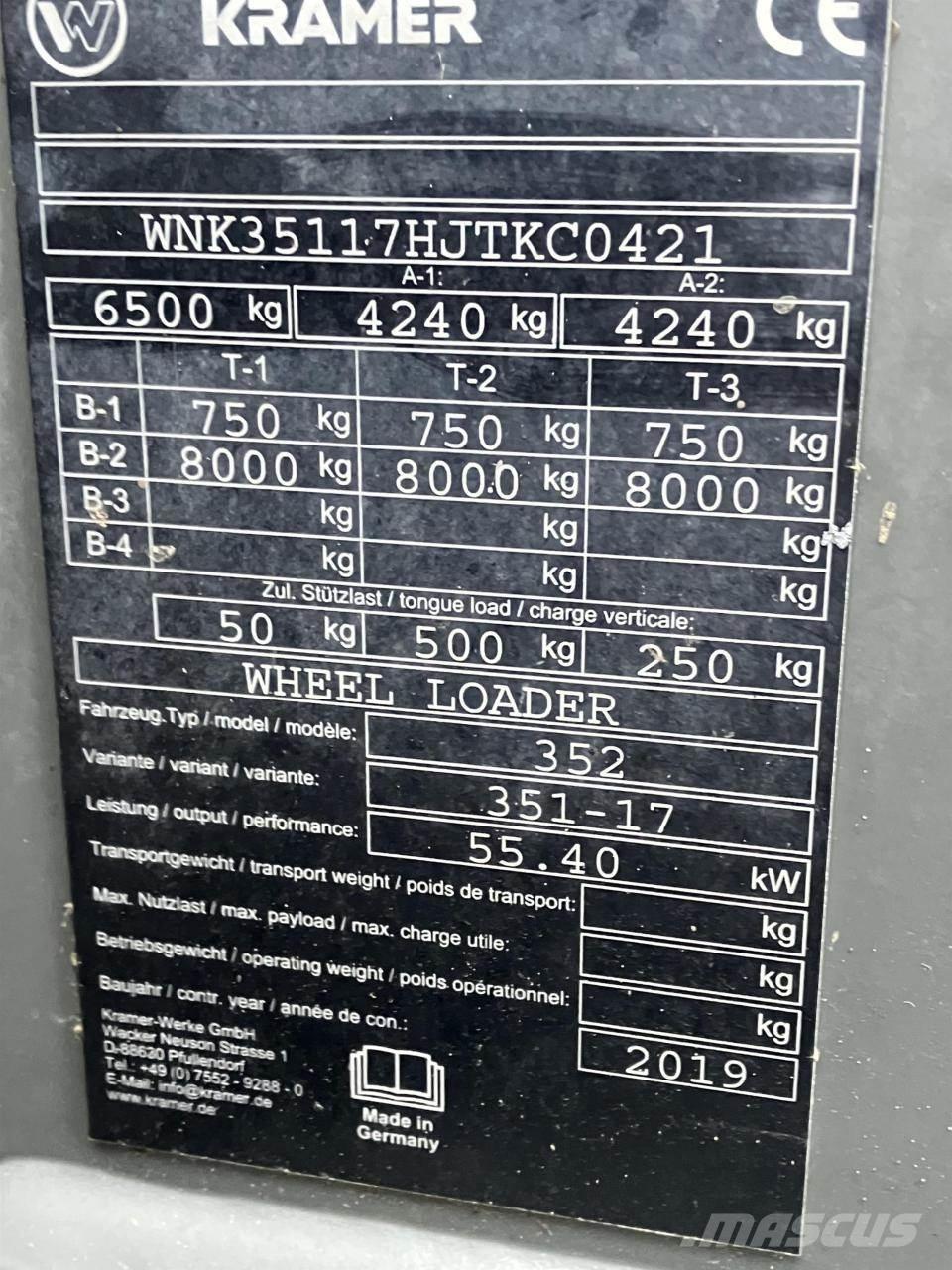 Kramer 8085T Manipuladores telescópicos agrícolas
