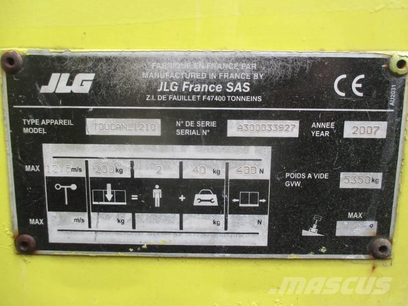 JLG Toucan 1210 Plataforma de trabajo articulada