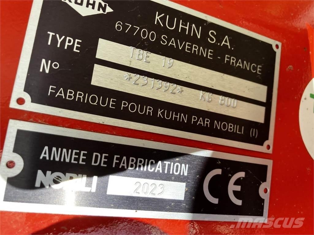 Kuhn TBE 19 Segadoras y cortadoras de hojas para pastos