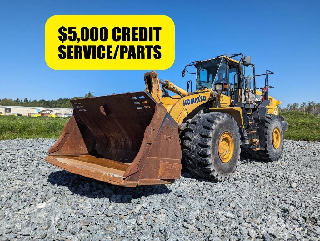 Komatsu WA 500-7 Cargadoras sobre ruedas