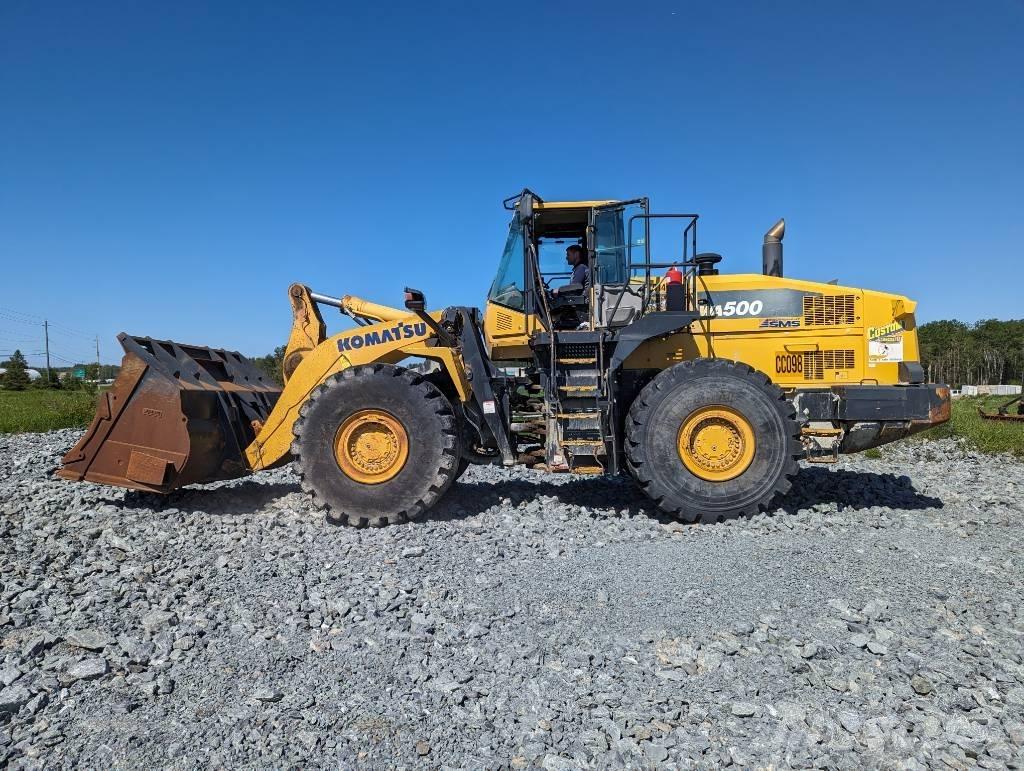 Komatsu WA 500-7 Cargadoras sobre ruedas