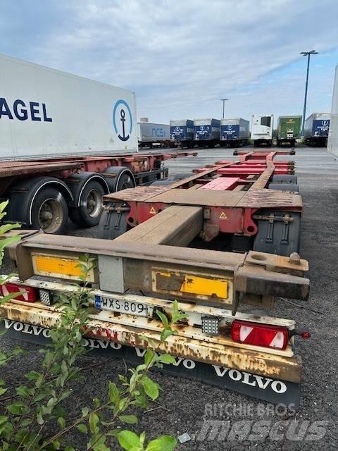 Kögel SW 24 WXS-809 Semirremolques portacontenedores