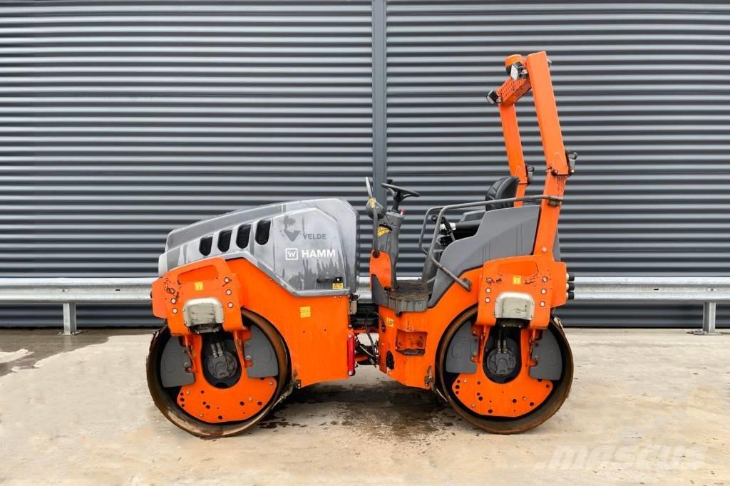 Hamm HD 14 VV Rodillos de doble tambor