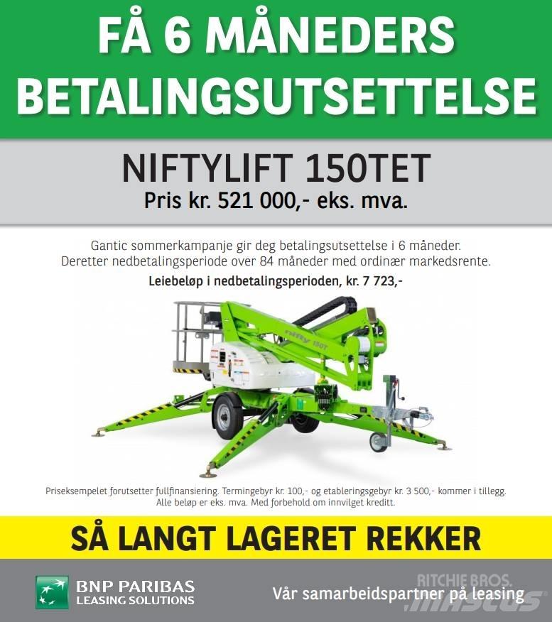 Niftylift 150TET Plataformas remolcables
