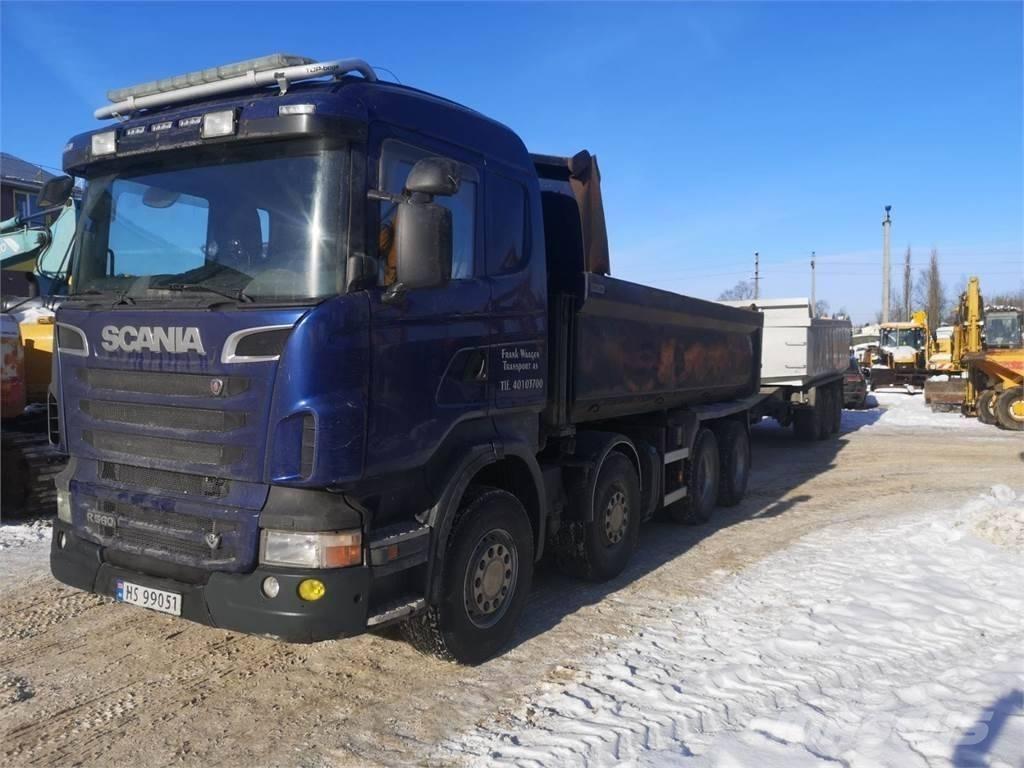 Scania R560 8x4 Camiones portacubetas