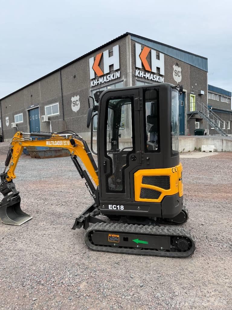 Multiloader EC 18 Mini excavadoras < 7t